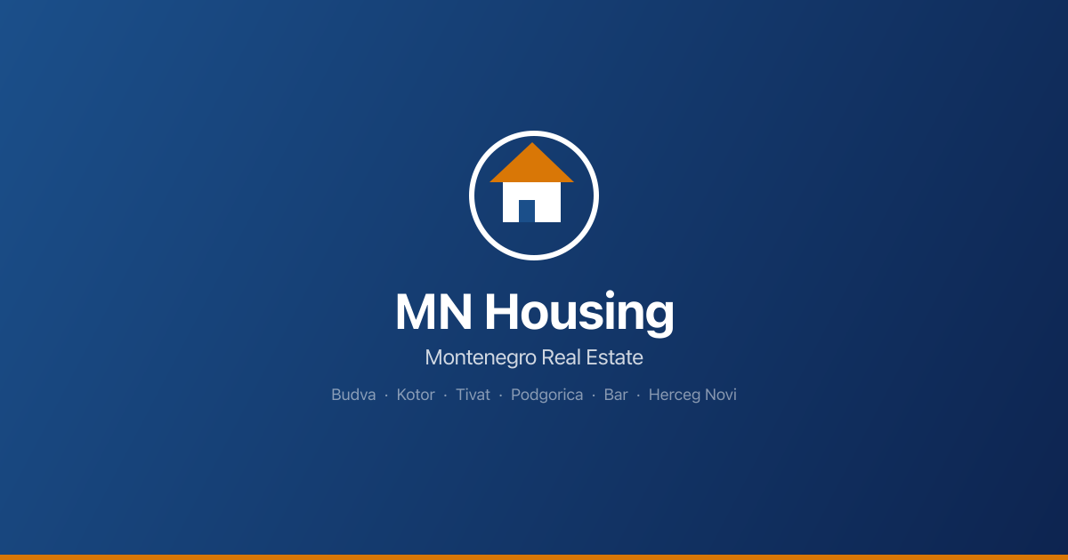 MontenegroHousing property platform preview
